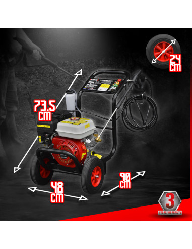 Nettoyeur haute pression thermique 240 bars-Brick