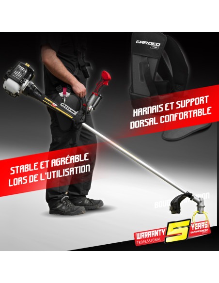 Débroussailleuse thermique professionnelle 51.7CC