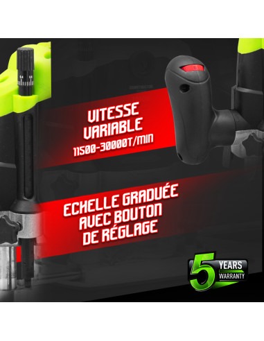 Défonceuse 1050W - Constructor