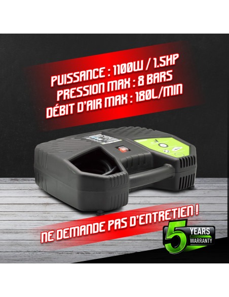 Compresseur portable 1100W - Constructor
