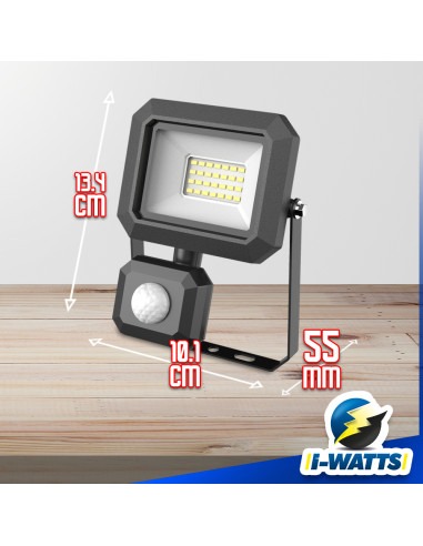 Spot led 20W avec détecteur - I-Watts
