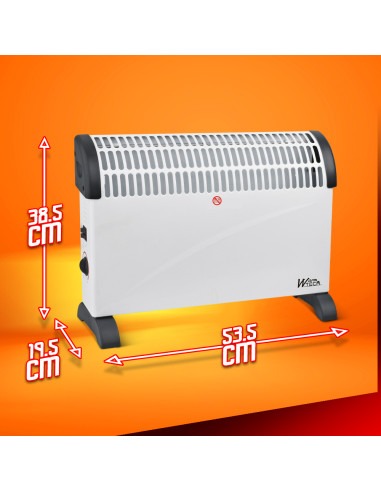 Convecteur mobile 2000W - Warmtech