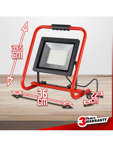 Projecteur de chantier 100W - Led - I watts pro.