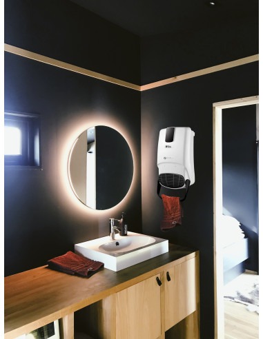 Radiateur soufflant mural sèche serviettes 2000W -