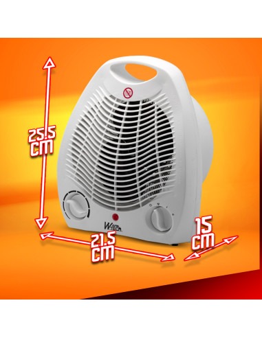 Chauffage soufflant 2000W - Warmtech