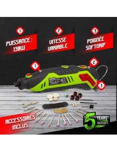 Mini outil multi fonctions 130W - Constructor 2