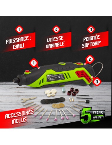 Mini outil multi fonctions 130W - Constructor