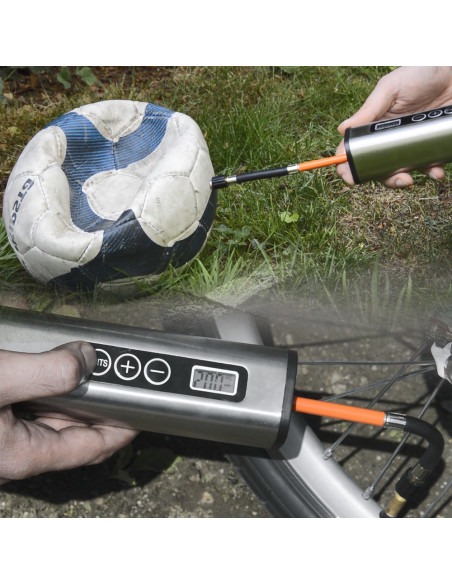 Compresseur rechargeable 12V + accessoires - Const