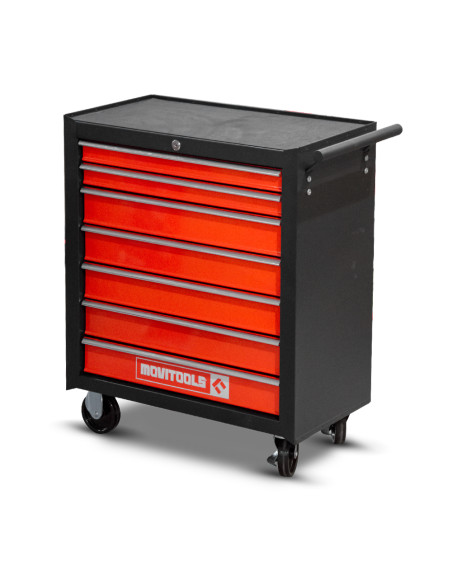 Servante d'atelier métallique 7 tiroirs - Movitools