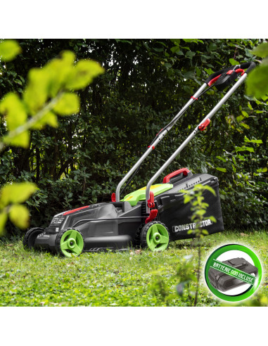 Tondeuse à gazon 40V (2x20V) 34 cm - Sans batterie - Constructor