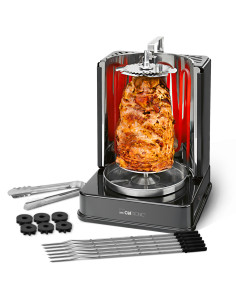 Grill vertical pour kebab et brochettes 1400W