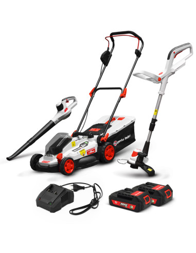 Kit 3 machines rechargeables 20V max + 2 batteries