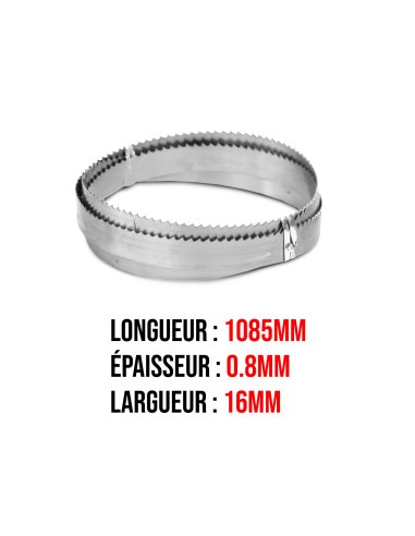 Lame scie a bande 1085mm - Axess