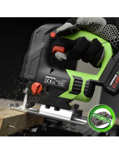 Scie sauteuse pendulaire max 20V avec batterie 4Ah et chargeur