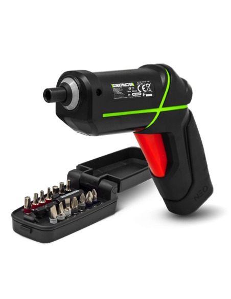 Tournevis rechargeable 4V lithium avec accessoires - 4.5Nm -