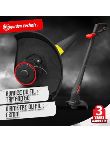 Tondeuse 1300W + coupe bordures 250W