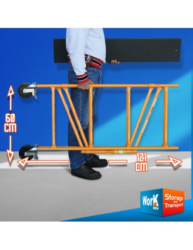 Échafaudage pliant en acier - Elem Technic