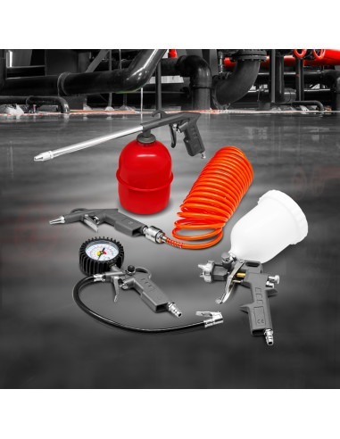Kit d accessoires 5pcs pour compresseur - Construc