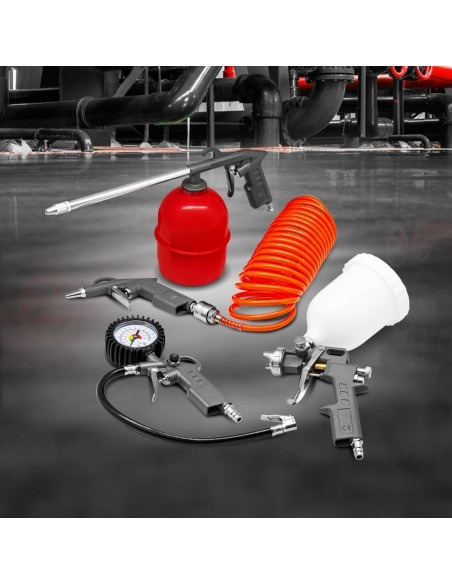 Kit d accessoires 5pcs pour compresseur - Construc
