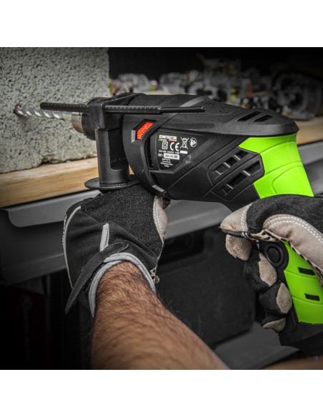 Perceuse percussion filaire 500W - mandrin à clé