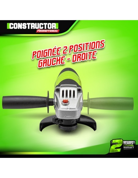 Meuleuse d'angle 500W - 115mm