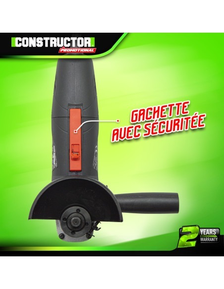 Meuleuse d'angle 500W - 115mm