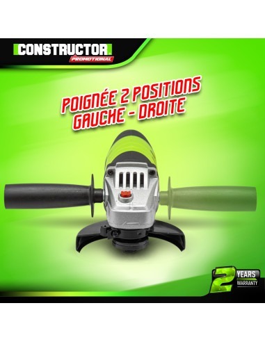 Meuleuse d'angle 800W - 125mm