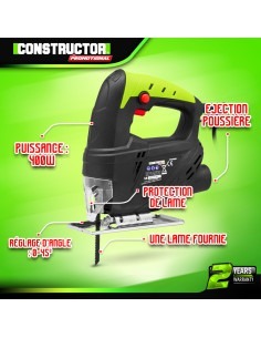 Scie sauteuse 400W - 1 lame incluse 2