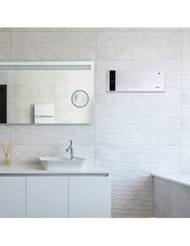 Radiateur céramique mural 2000W avec télécommande - Warm Tech