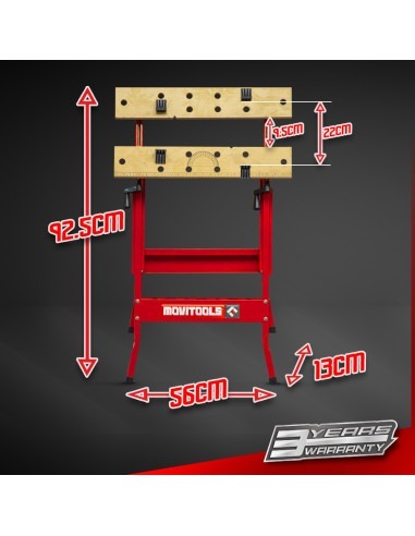 Etabli portable pliable - Movitools