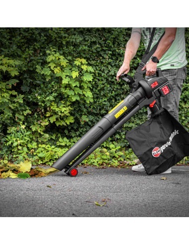 Aspirateur souffleur broyeur rechargeable 2x20V livré avec