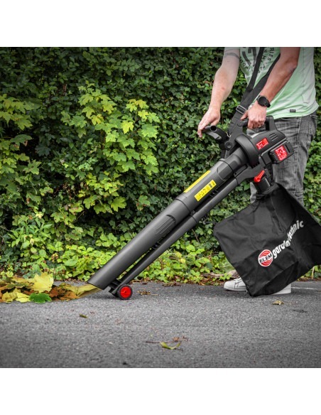 Aspirateur souffleur broyeur rechargeable 2x20V livré avec