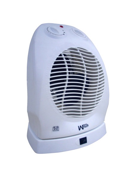 Radiateur soufflant 2000W oscillant - Warm Tech