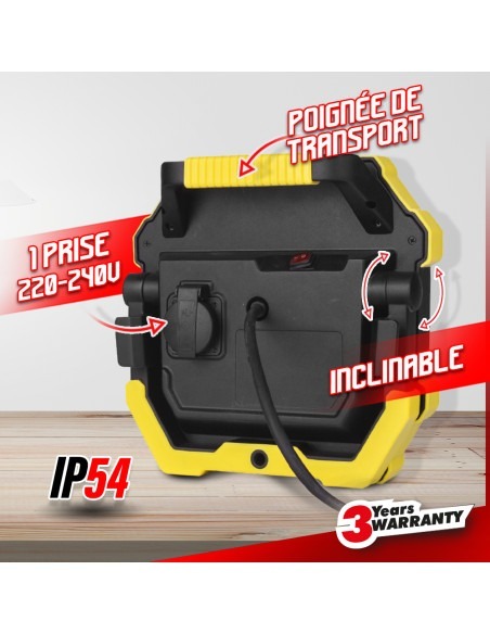 Projecteur led de chantier 40W - I-Watts Pro