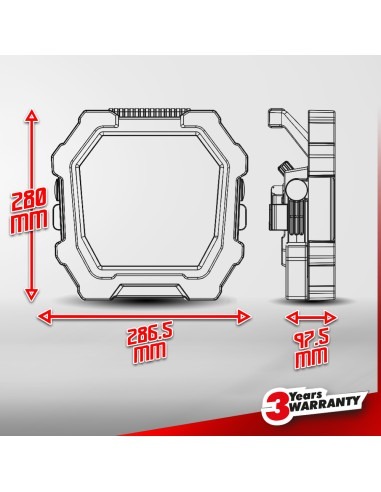 Projecteur led de chantier 40W - I-Watts Pro