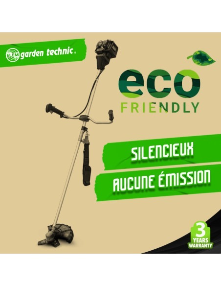 Débroussailleuse rechargeable 40V (2x20V) livrée avec batteries