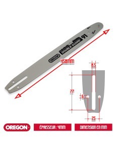 Guide pour tronçonneuse électrique Gardeo Pro