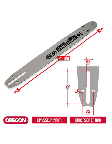 Guide pour tronçonneuse électrique Gardeo Pro