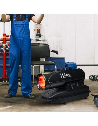 Canon à chaleur diesel-pétrole 20 KW - 68250 Btu/H avec