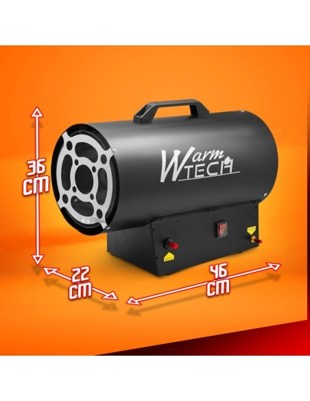 Canon à chaleur au gaz 30 KW/ 102360 Btu/H - Warm Tech