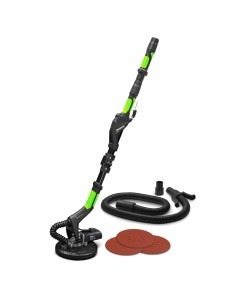 Ponceuse murs et plafonds 710W - 225mm avec vitesse variable et