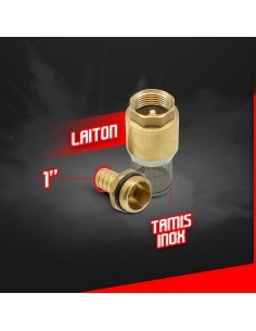 Clapet de pied - Crépine 1 Laiton - Master Pumps 2