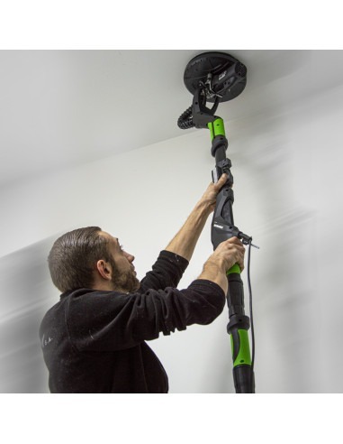 Ponceuse murs et plafonds 710W - 225mm avec vitesse variable et