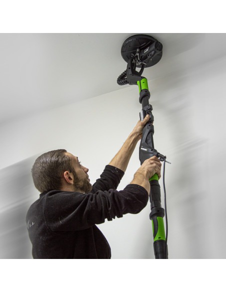 Ponceuse murs et plafonds 710W - 225mm avec vitesse variable et