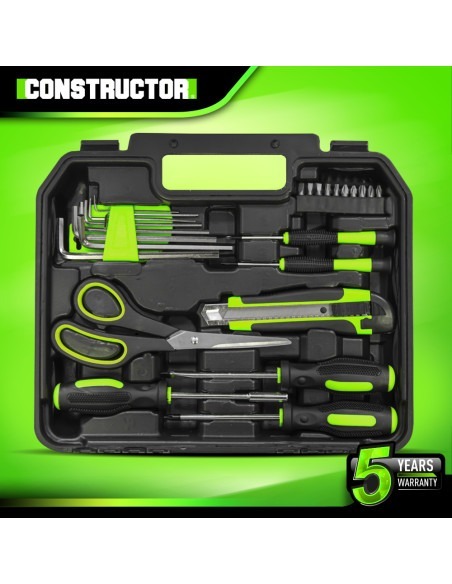 Coffre à outils 33 pcs - Constructor