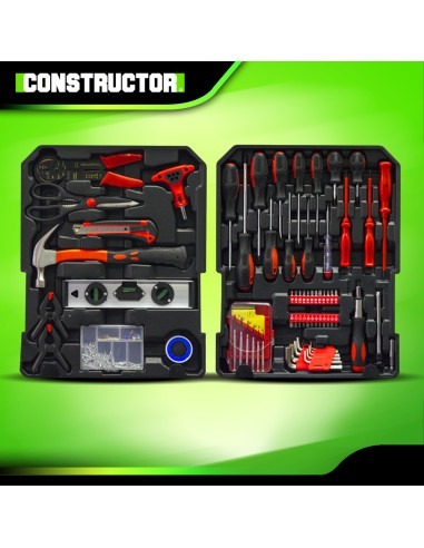 Trolley multi outils 820pcs avec poignée téléscopique -