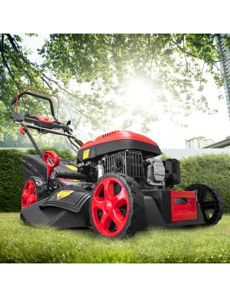 Tondeuse thermique autotractée 173cc - 50.6cm avec démarrage