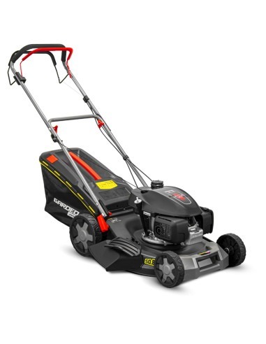 Tondeuse thermique tractée 167CC avec moteur Honda, mulching et