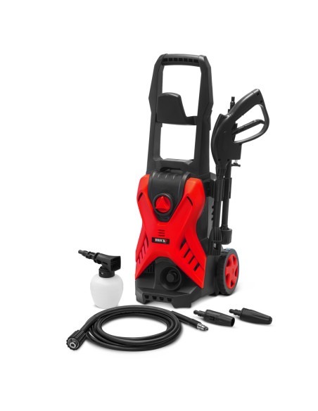 Nettoyeur haute pression 1700W - 135 bars sur roues - Buse