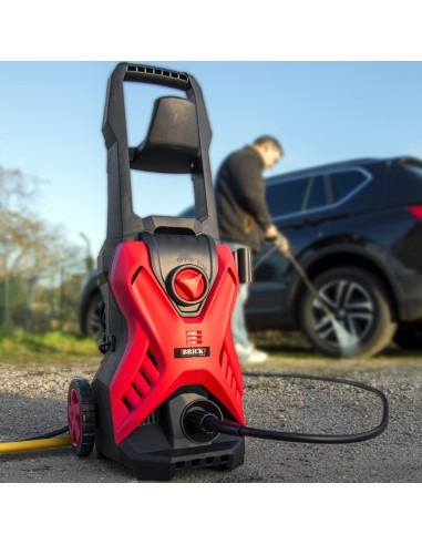Nettoyeur haute pression 1700W - 135 bars sur roues - Buse